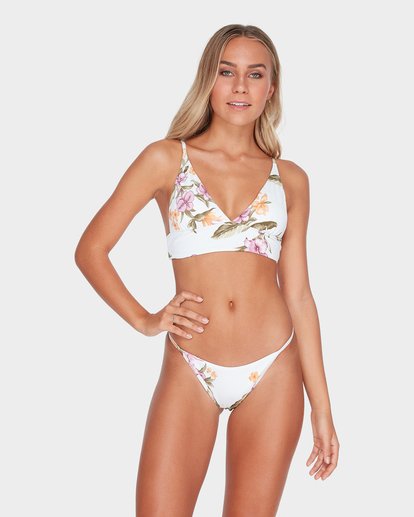 Mauve Island Tri Bikini Top Billabong