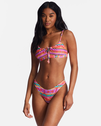 Baja Rising Coco Top De Bikini Bralette Para Mujer Billabong