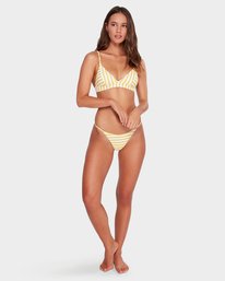 Cassy Stripe Skinny Biarritz Hike Bikini Bottoms Billabong