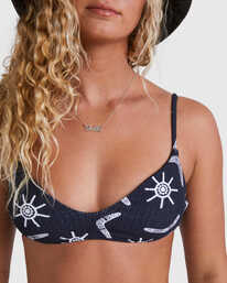 Otis Boomerang V Bralette Bikini Top Billabong