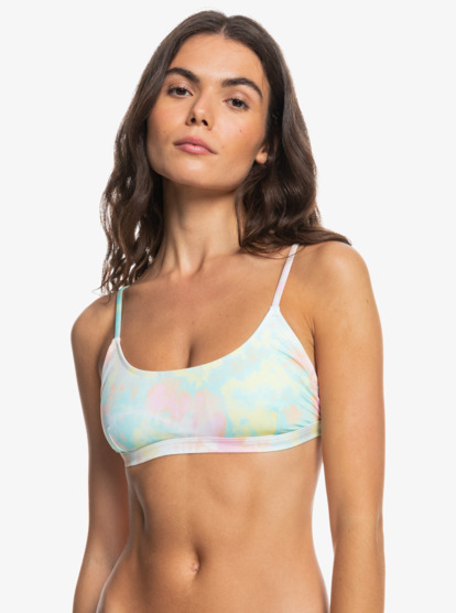 Womens Classic Scoop Recycled Bralette Bikini Top Quiksilver