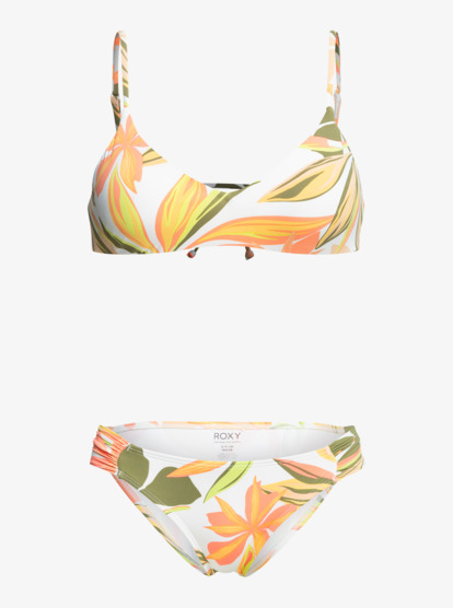 Printed Beach Classics Conjunto De Bikini Deportivo Para Mujer Roxy