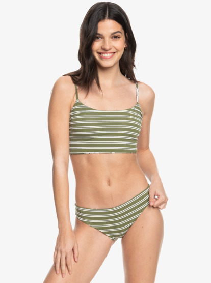 Retro Revo Reversible Two Piece Bikini Set For Women Roxy