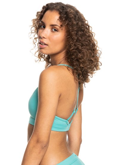 Roxy Love The Cross Step Bralette Bikini Top For Women Roxy