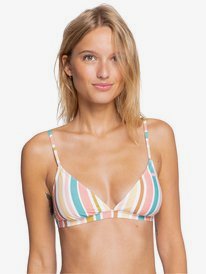 Beach Classics Top De Tri Bikini Fijo Para Mujer Roxy