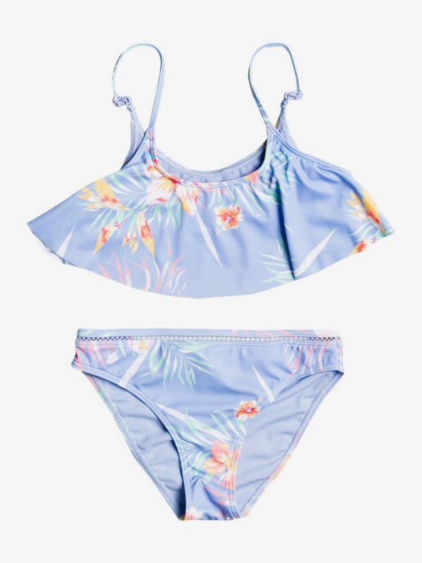 Girls The Heart Flower Flutter Bikini Set Roxy