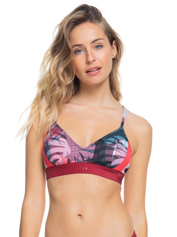 Roxy Active Bralette Bikini Top For Women Roxy