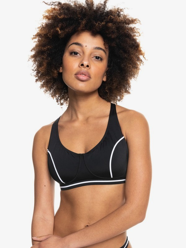 Roxy Active D Cup Bikini Top For Women Roxy