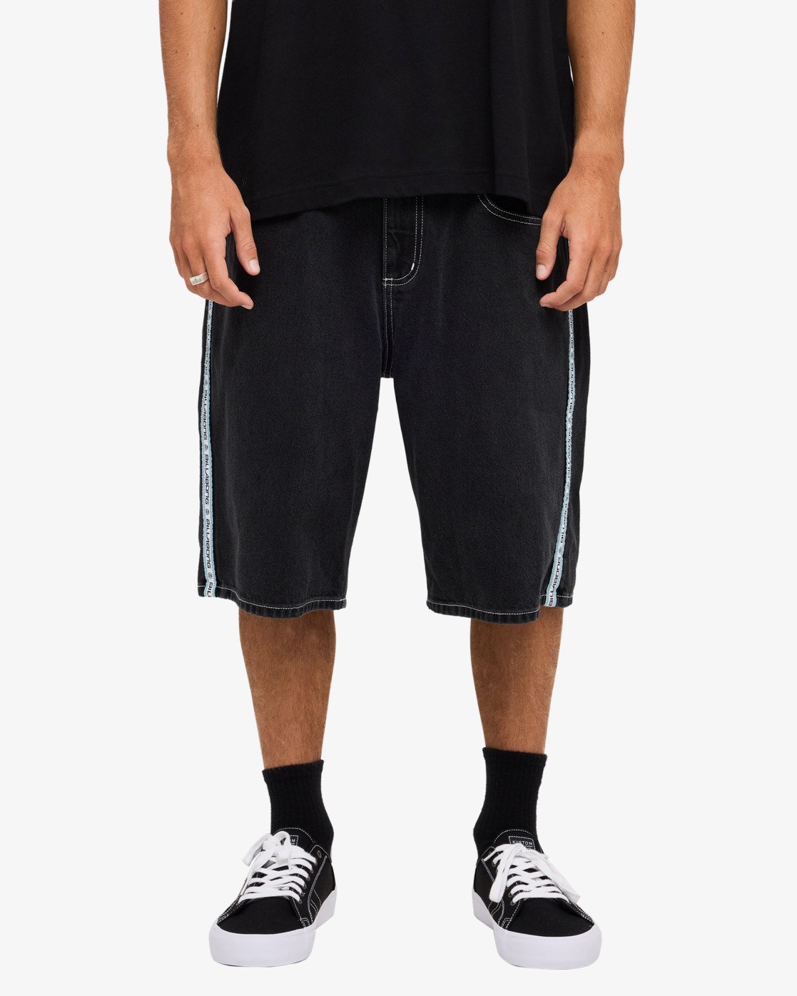 Spec 73 Signals - Men's Black Denim Shorts | Billabong