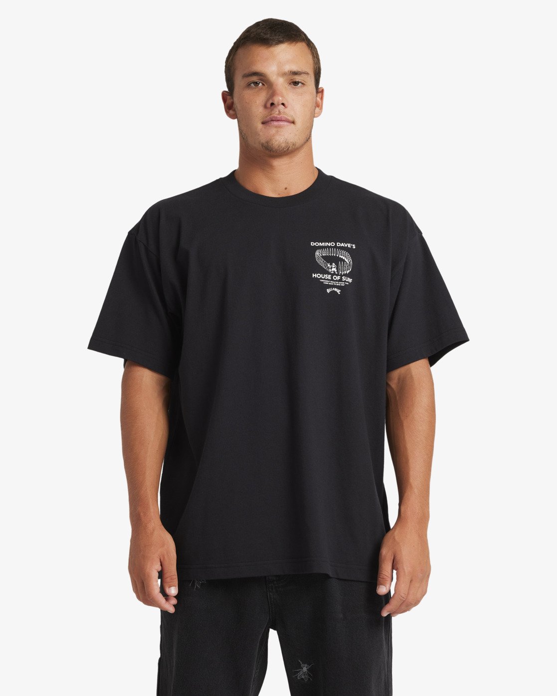 Domino Dave Og - Men's Black Short Sleeve T-Shirt | Billabong