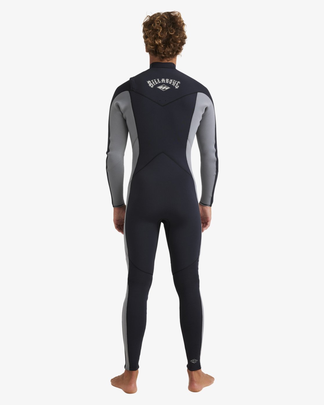 4/3mm Absolute Natural - Men's Grey Chest Zip GBS Wetsuit | Billabong