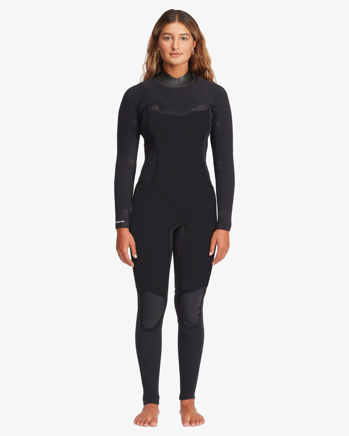 サーフィン・ボディボード BE WET AIR-4 LTD 5mmx3mm LONG CHEST ZIP 4/3mm Salty Dayz - Women's Black Chest Zip Wetsuit | Billabong