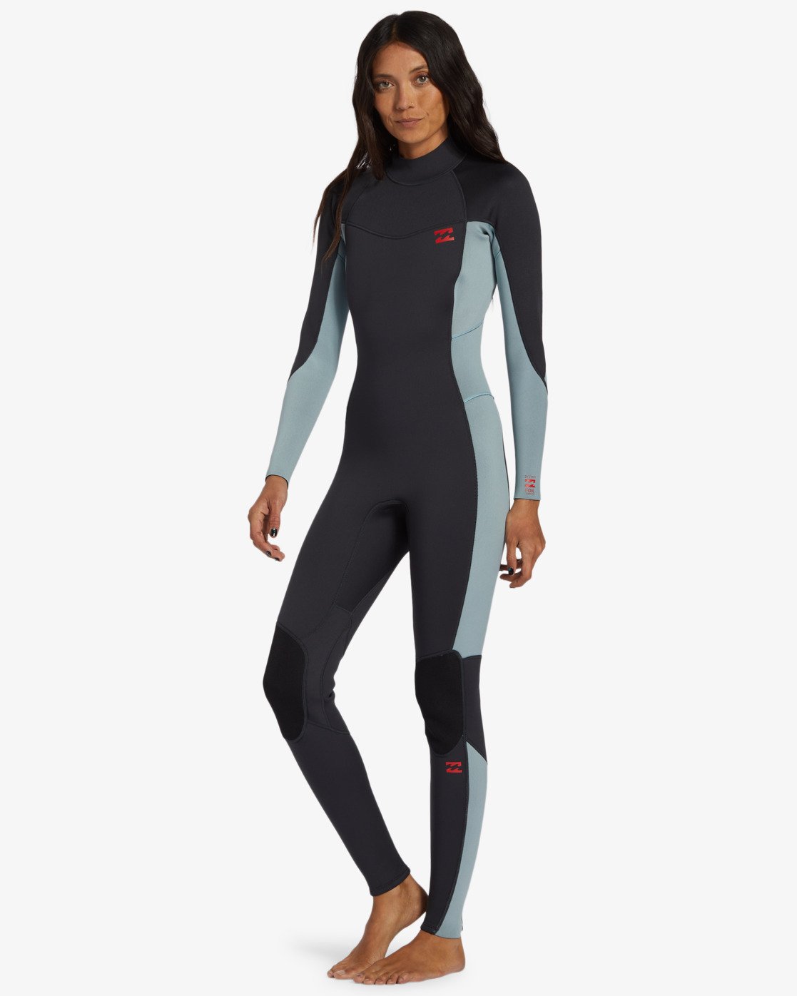 4/3mm Foil - Women's Black Back Zip Wetsuit | Billabong