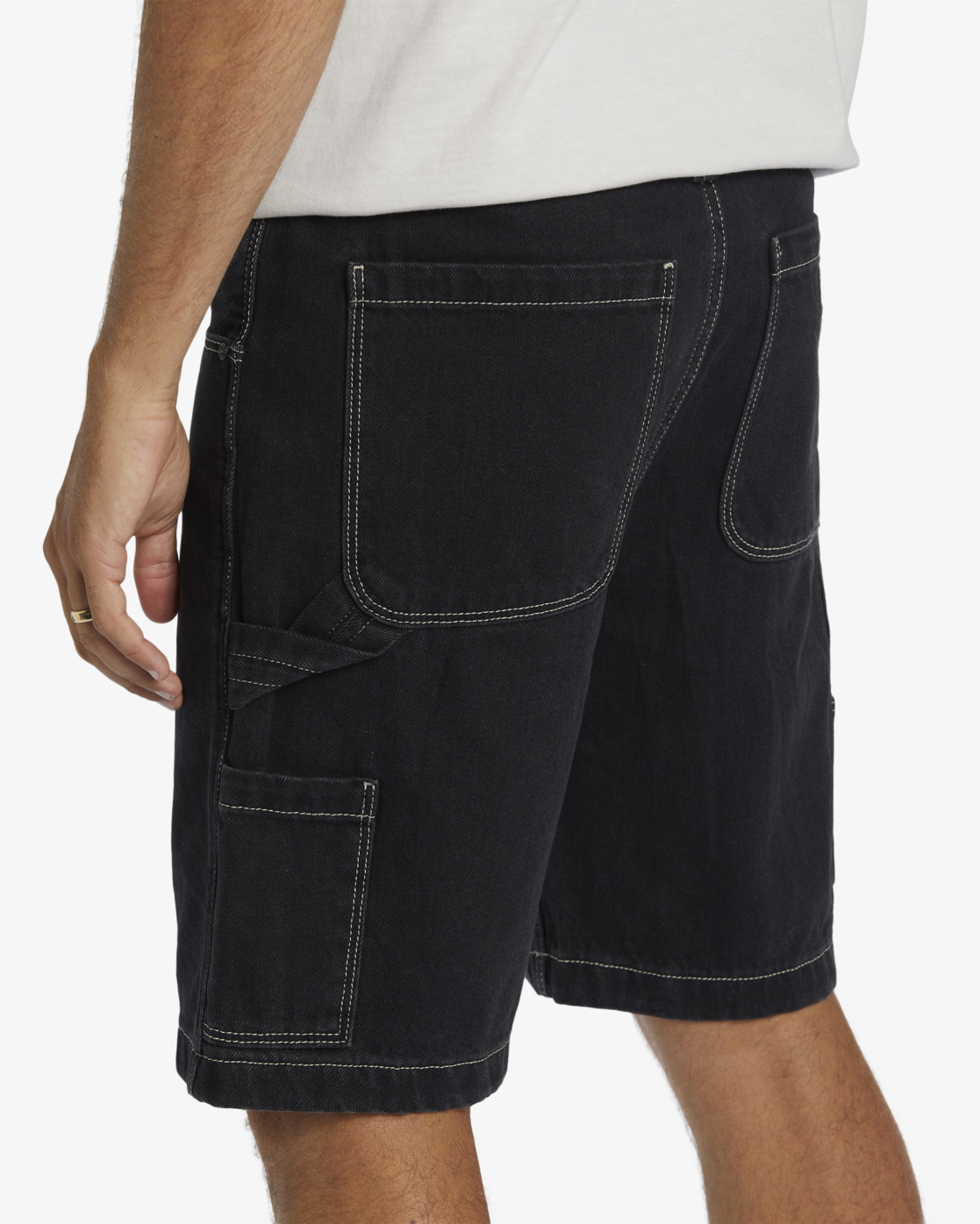 Bad Dog Immortal - Men's Black Workwear Denim Shorts | Billabong