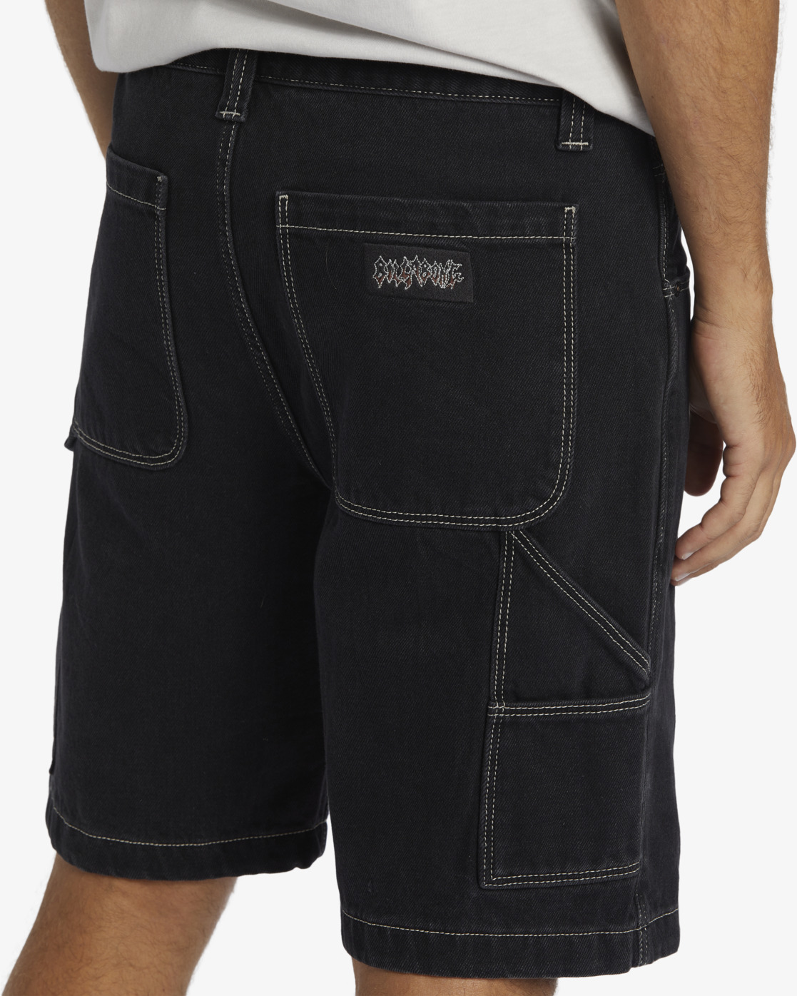 Bad Dog Immortal - Men's Black Workwear Denim Shorts | Billabong