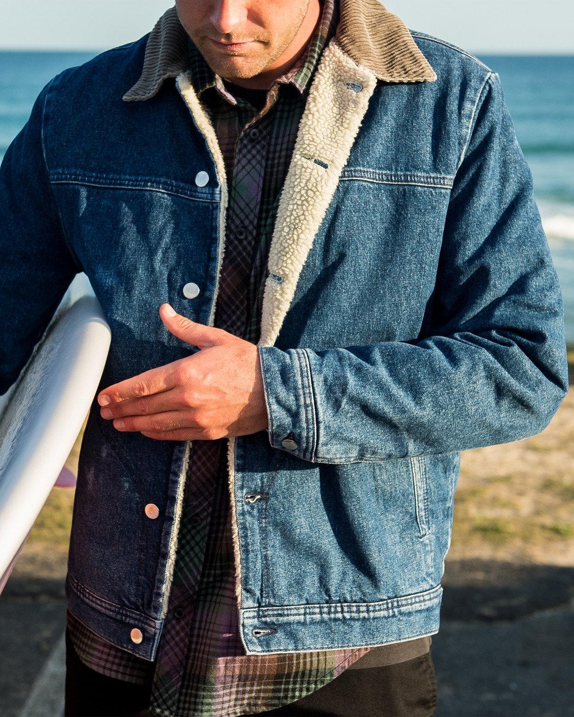【美品】BILLABONG TADASHI FUSEMODEL ネイビー M abyjk00181_billabong,