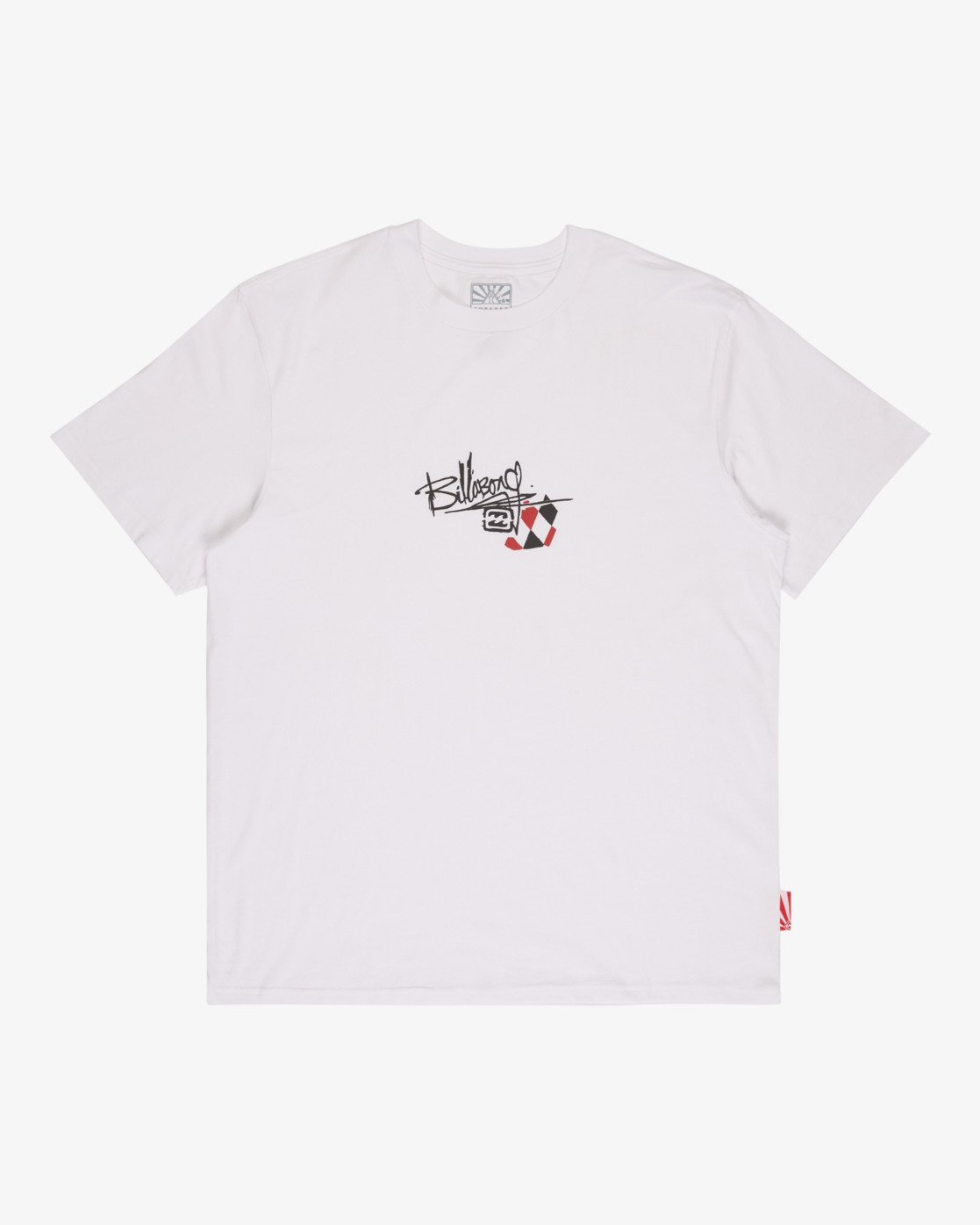 A.I. Argyle Premium - Men's White Short Sleeve T-Shirt | Billabong