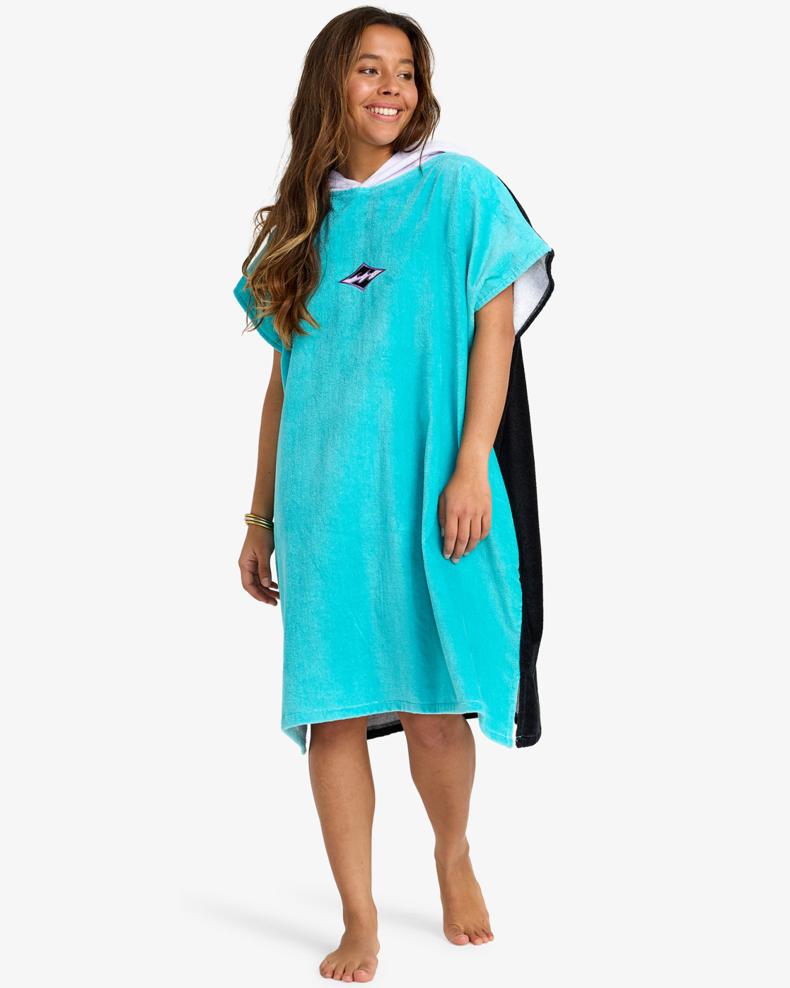 ladies poncho dressing gown Women's Muslin Changing Hood Robe – Lightweight Beach Bath Cover-Up, Loose Sleepwear & Nightdress jamie koala apparel
