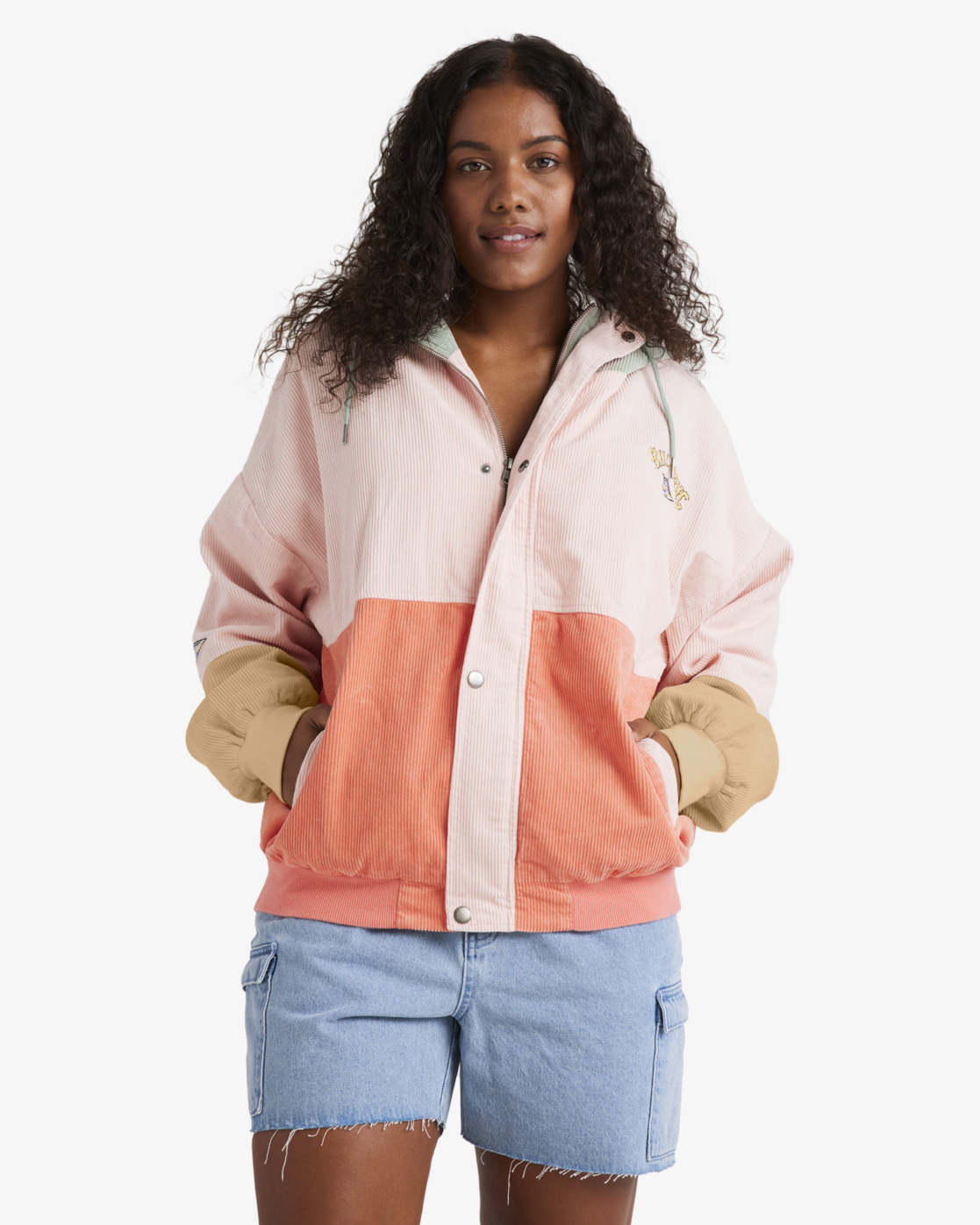 Set The Tone - Women's Multi Hooded Corduroy Jacket | Billabong