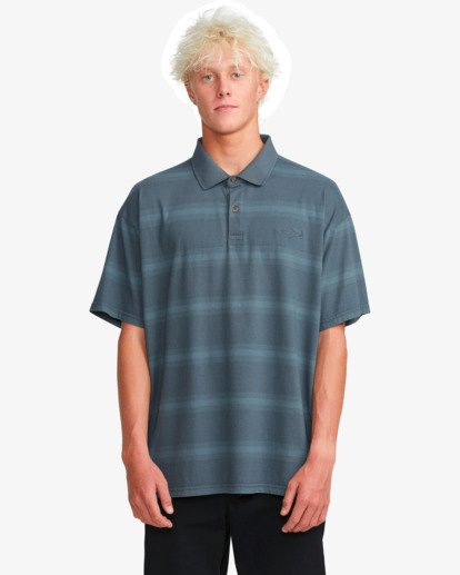 WAVE WASHED POLO  24A011500