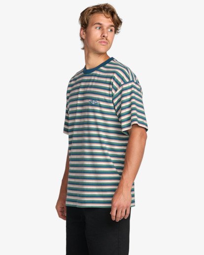 billabong, Baxter - Short Sleeves T-Shirt for Men, DEEP BLUE (dpb) Baxter - Short Sleeves T-Shirt for Men  24A011501