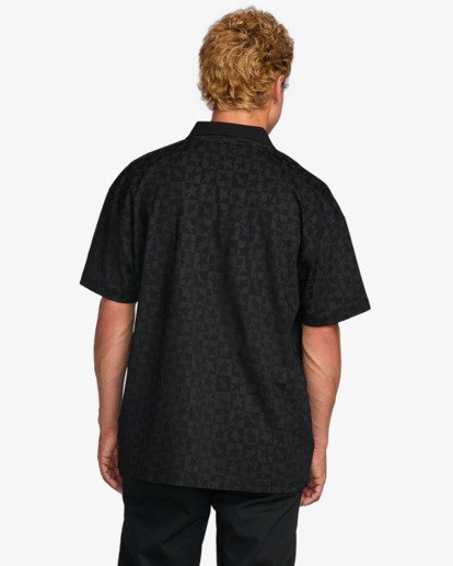 Mami Wata Black Star Surf Club Polo - Polo Knit Top for Men  24A012501