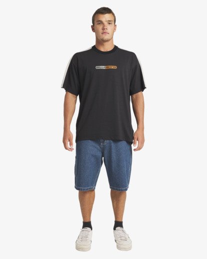 billabong, Spec Iconic - Short Sleeve T-Shirt for Men, WASHED BLACK (waa) Spec Iconic - Short Sleeve T-Shirt for Men  24A014500