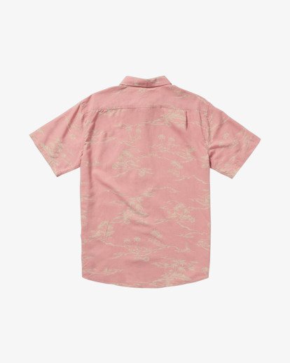 billabong, Sundays - Short Sleeve Top for Men, DUSTY RED (dsr) Sundays - Short Sleeve Top for Men  24A041505