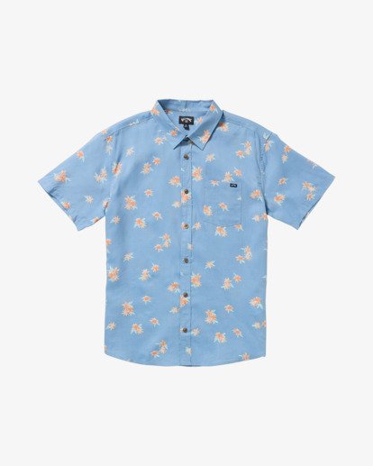 billabong, Sundays - Short Sleeves Shirt for Men, CAROLINA BLUE (cna) Sundays - Short Sleeves Shirt for Men  24A041506