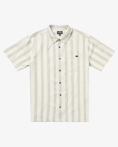 billabong, Sundays Jacquard - Short Sleeve Shirt for Men, SILVER (sil) Sundays Jacquard - Short Sleeve Shirt for Men  24A041507