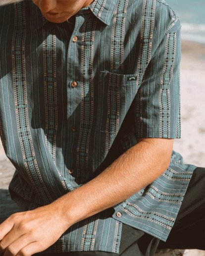 Sundays Jacquard - Short Sleeve Shirt for Men  24A041507