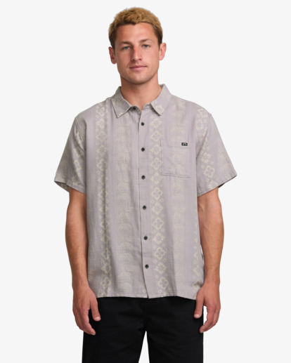 Sundays Jacquard - Short Sleeve Shirt for Men  24A041507