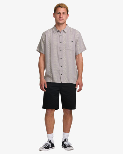 Sundays Jacquard - Short Sleeve Shirt for Men  24A041507