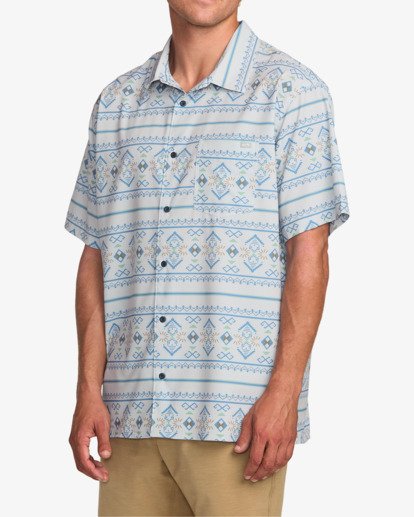 billabong, Surftrek Perf - Short Sleeves Shirt for Men, ALLOY (aly) Surftrek Perf - Short Sleeves Shirt for Men  24A041513