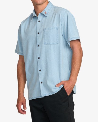 billabong, Occy - Top met Korte mouw voor Heren, CLOUD BLUE (clb) Occy - Short Sleeve Top for Men  24A042500