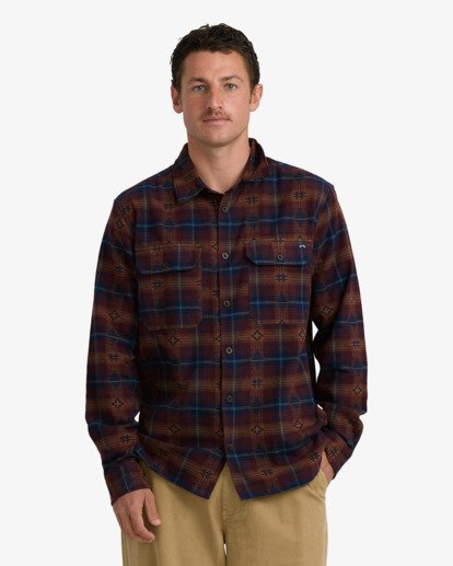 Offshore Jacquard Flannel - Long Sleeve Shirt for Men  24A053501