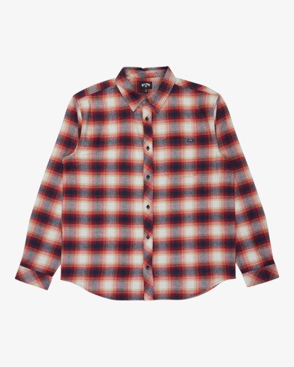 billabong, Coastline - Flannel Shirt for Men, PLUM (plm) Coastline - Flannel Shirt for Men  24A053506