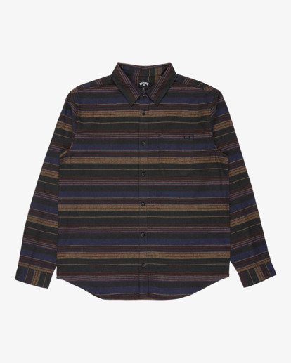 billabong, Coastline - Flannel Shirt for Men, STEALTH (sth) Coastline - Flannel Shirt for Men  24A053506