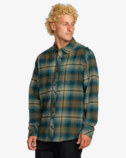 billabong, Coastline - Flannel Shirt for Men, OTTER (otr) Coastline - Flannel Shirt for Men  24A053506