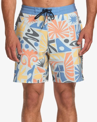 billabong, Good Times 18.5" - Boardshort Lo Tides pour Homme, MULTI (mul) Good Times 18.5" -  Lo Tides Boardshorts for Men  24A081515