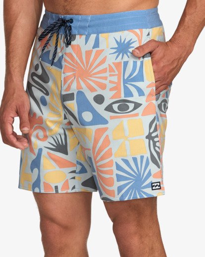 billabong, Good Times 18.5" - Boardshort Lo Tides pour Homme, MULTI (mul) Good Times 18.5" -  Lo Tides Boardshorts for Men  24A081515