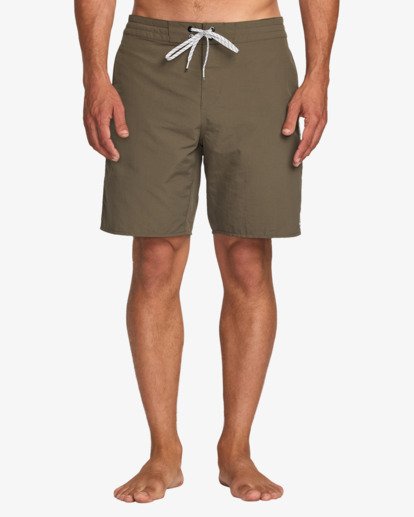 billabong, Wategos 17.5" - Boardshort Lo Tides pour Homme, BROWN (brn) Wategos 17.5" -  Lo Tides Boardshorts for Men  24A081516