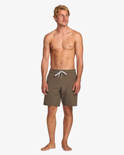 billabong, Wategos 17.5" - Boardshort Lo Tides pour Homme, BROWN (brn) Wategos 17.5" -  Lo Tides Boardshorts for Men  24A081516