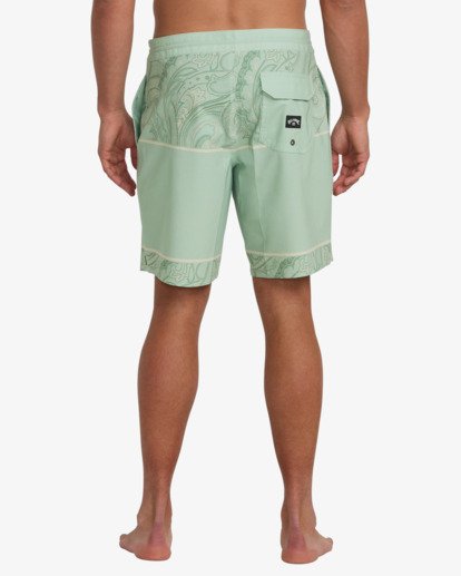 billabong, Lowers 18.5" -  Lo Tides Boardshorts for Men, SEAFOAM (sfm) Lowers 18.5" -  Lo Tides Boardshorts for Men  24A081517