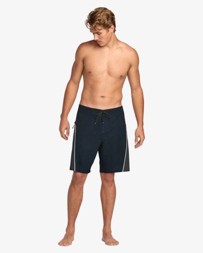 billabong, Straddie Pro 20" - Performance Boardshorts for Men, STEALTH (sth) Straddie Pro 20" - Performance Boardshorts for Men  24A081521
