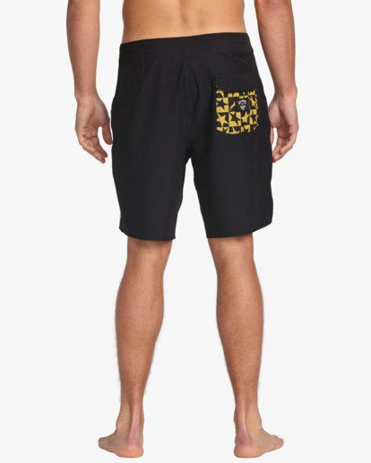 billabong, Mami Wata Black Star Surf Pro 18.5" - Boardshorts for Men, BLACK (blk) Mami Wata Black Star Surf Pro 18.5" - Boardshorts for Men  24A082507
