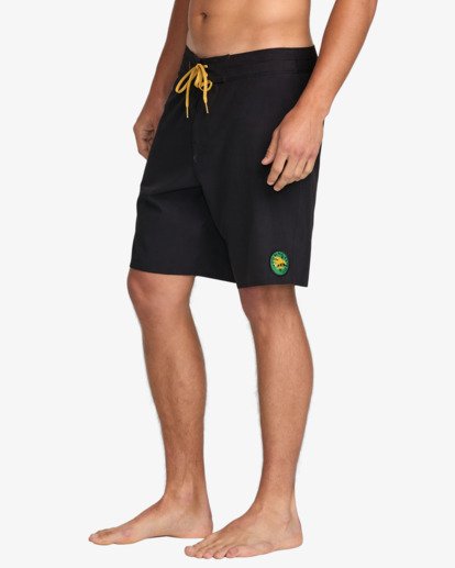 billabong, Mami Wata Black Star Surf Pro 18.5" - Boardshorts for Men, BLACK (blk) Mami Wata Black Star Surf Pro 18.5" - Boardshorts for Men  24A082507