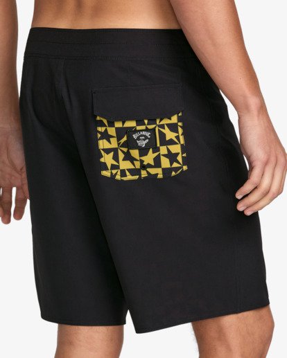 billabong, Mami Wata Black Star Surf Pro 18.5" - Boardshorts for Men, BLACK (blk) Mami Wata Black Star Surf Pro 18.5" - Boardshorts for Men  24A082507