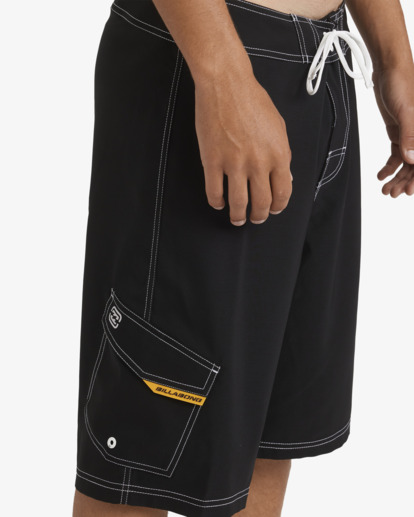 billabong, Bracket Pro 21" - Boardshort pour Homme, BLACK (blk) Bracket Pro 21" - Board Shorts for Men  24A083576