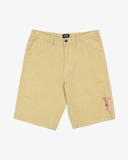 billabong, Smoko Cord 22" - Short en velours pour Homme, DESERT (des) Smoko Cord 22" - Corduroy Shorts for Men  24A093572